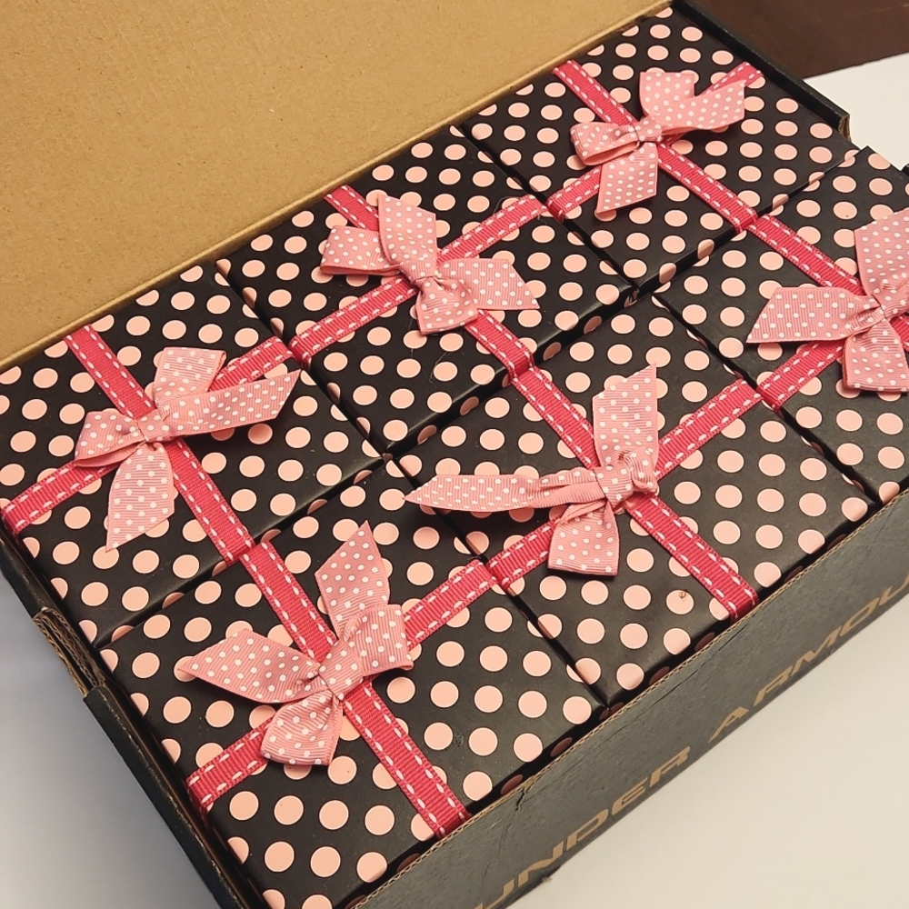 12 Gift Boxes  4x4 x 2.5"